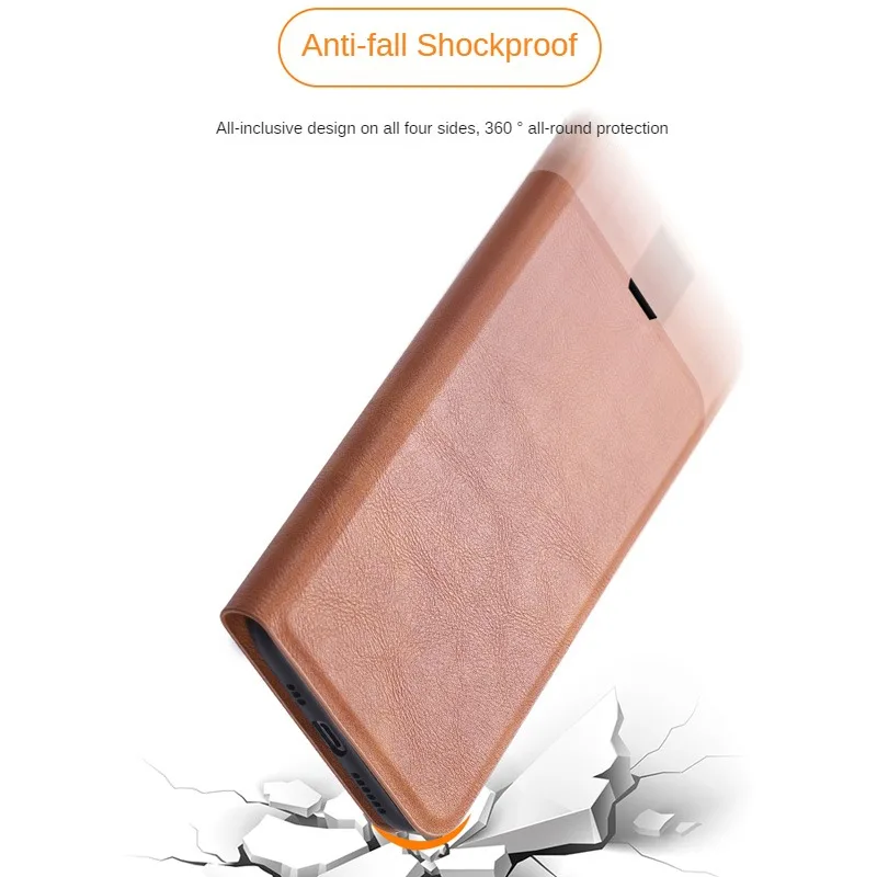 Funda de cuero de alta calidad para OPPO Find X9 Pro, funda protectora con tapa magnética, billetera con ranura para tarjetas, Fundas con soporte - imagen 3