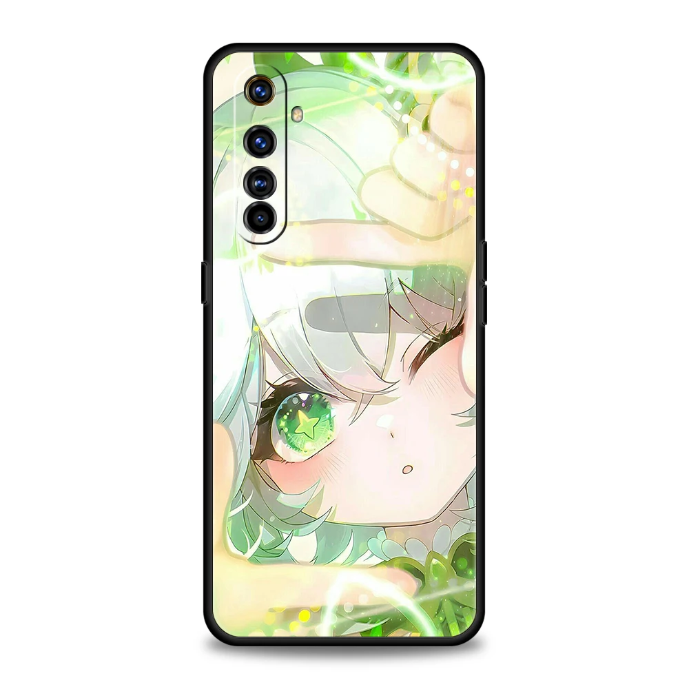 Genshin-funda de teléfono Nahida de impacto para Realme 13 12 11 10 9 8 5G 7 C25 C35 GT5 GT3 GT2 Pro Plus para Realme GT Neo 2 3 3T 5 - imagen 3
