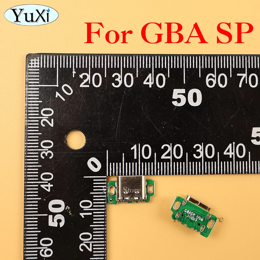 Para GBA SP USB tipo C toma de carga Audio entrega de energía tipo C Mod con 3D impreso para Gameboy Advance SP Micro GBM parte - imagen 5