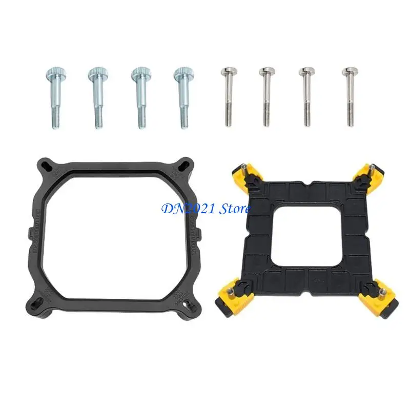 F3KE Solid CPU Radiators Retención retención con placa posterior para 1700 1200 115x 2011 1366 Instalación enfriadores - imagen 2