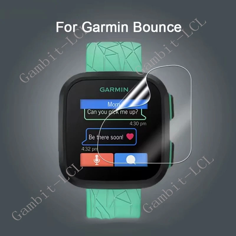 Para reloj inteligente Garmin Bounce GarminBounce niños Smartwatch HD película de hidrogel suave cubierta protectora de pantalla completa - imagen 4