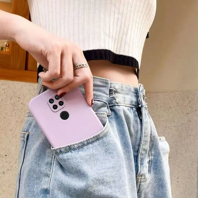 Funda de silicona líquida para Xiaomi Redmi Note 9 9S 10 10S 11 11S 12S 12 Pro Plus 5G TPU funda suave - imagen 4