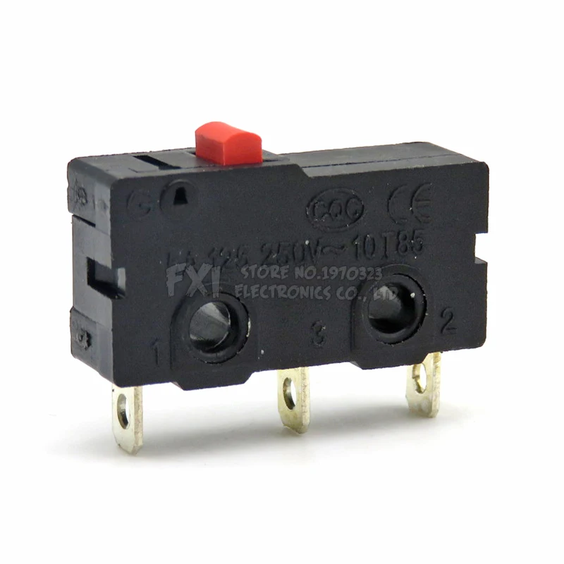 10 Uds interruptor de límite 3Pin KW11-3Z alta calidad y larga vida útil ibuw todo nuevo 5A 250VAC Micro interruptor tacto interruptor encendido apagado - imagen 4