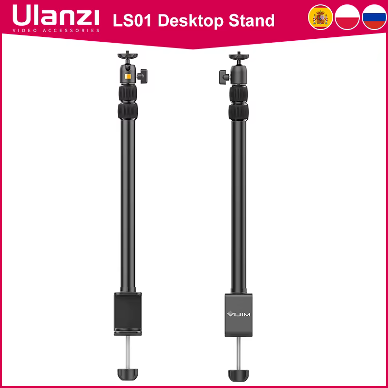 VIJIM LS01 Soporte Brazo Flexible para Luz LED de Escritorio