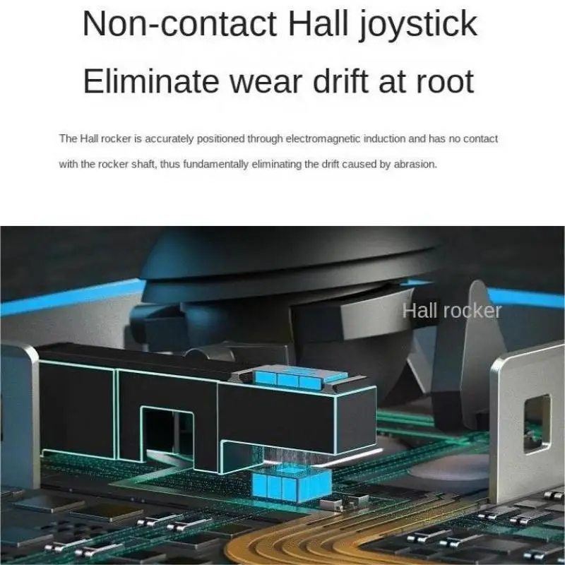 AOLION para Switch Joycon Hall Joystick Drift Original Joystick para Nintendo OLED consola de juegos Lite portátil - imagen 3