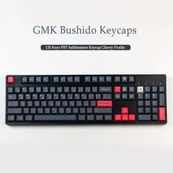 Keycaps PBT GMK Bushido – Perfil Cherry para teclado MX