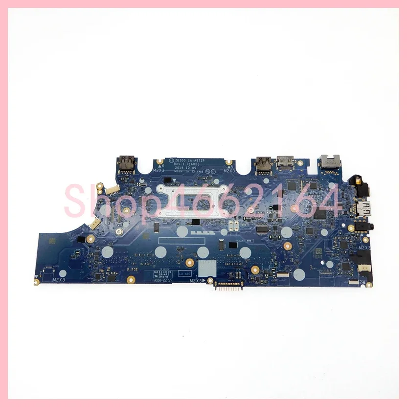 LA-A972P con i3-5010U CPU placa base para portátil DEL Latitude E7250 placa base para ordenador portátil CN 0F9HCX completamente probada OK - imagen 2