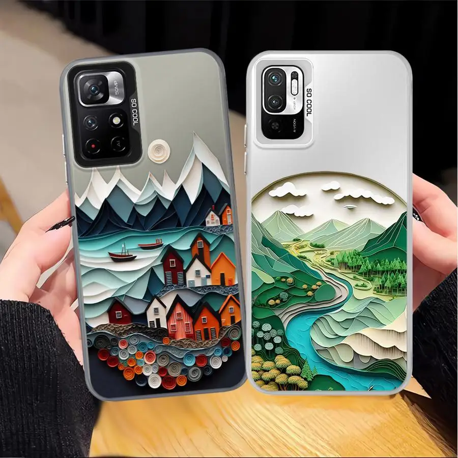 Funda trasera de teléfono con suspensión de cielo de verano para Xiaomi Mi 13T 11 Lite 12T Pro - imagen 5