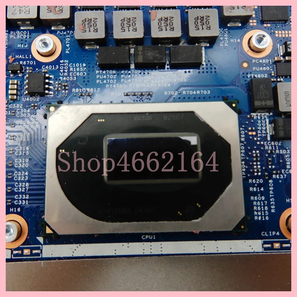 19813-1 con i7-10th Gen CPU RTX2080/RTX3000 GPU placa base para portátil ACER CN715-72G CN715-72P placa base para ordenador portátil prueba de 100% OK - imagen 5