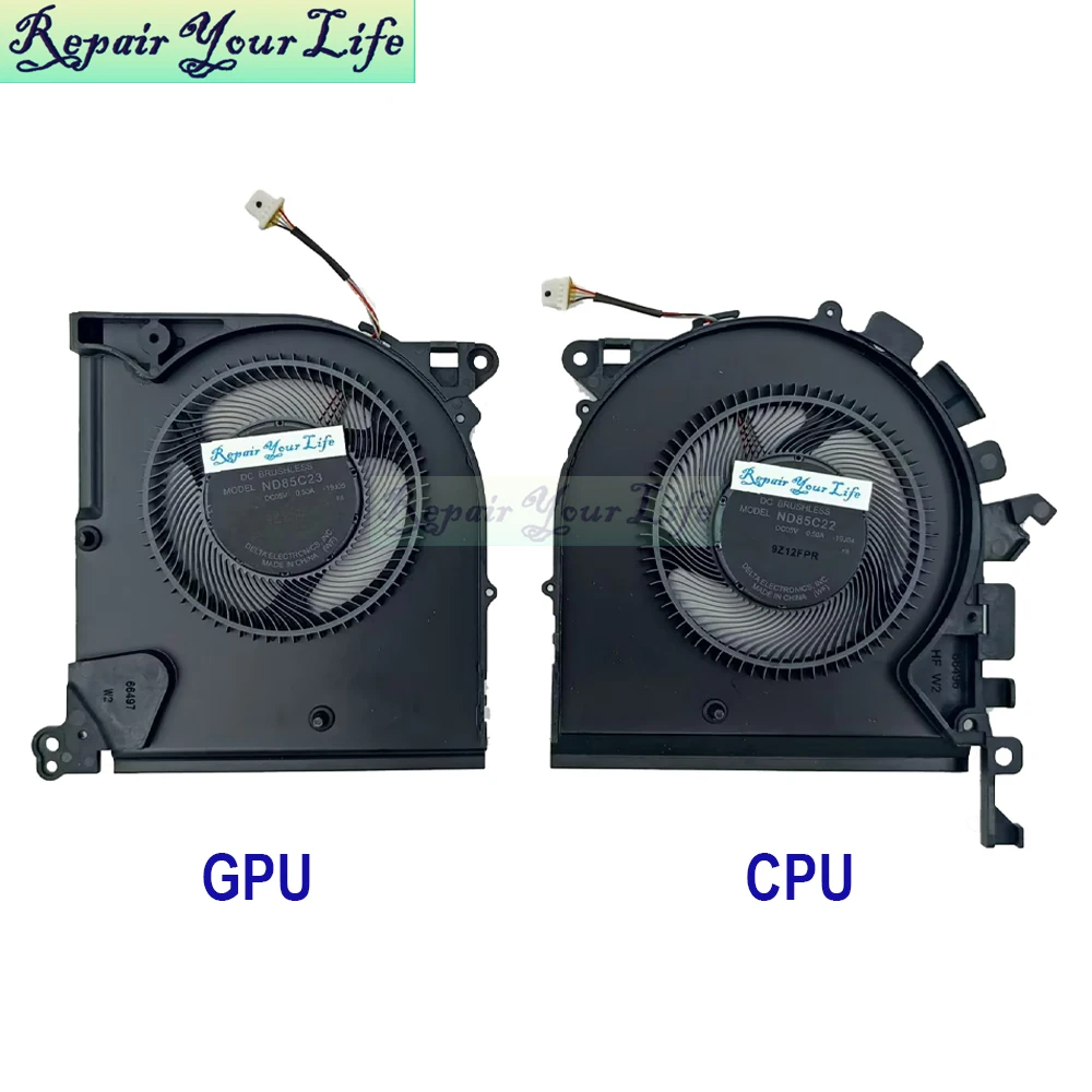 Ventilador de refrigeración para ordenador portátil, Enfriador de GPU para HP ZBook Studio G7, M14876, M14877-001, ND85C22, ND85C23-19J05, Notebook, VGA - imagen 2