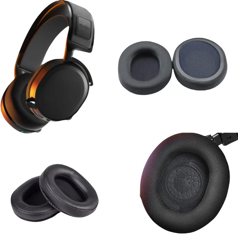 Almohadillas Arctis 7/5/3/1, almohadillas para los oídos, piezas de repuesto mejoradas para auriculares inalámbricos para juegos SteelSeries Arctis 1/3/5/7 - imagen 2