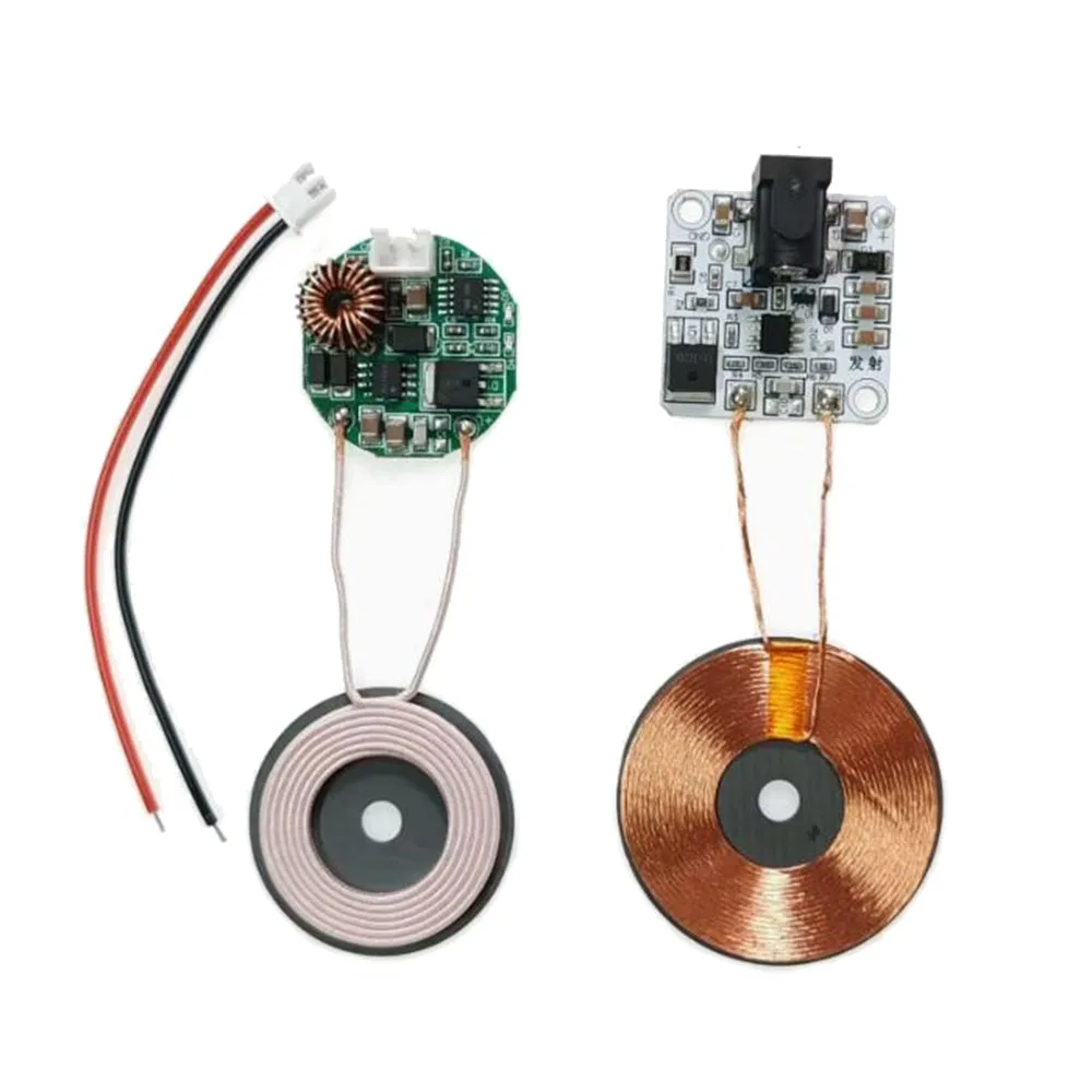 Taidacent 4,2 V 8,4 V 12,6 V 2A batería de litio cargador inductivo inalámbrico rápido 24V TX Kit de banco de energía de carga inalámbrica magnética