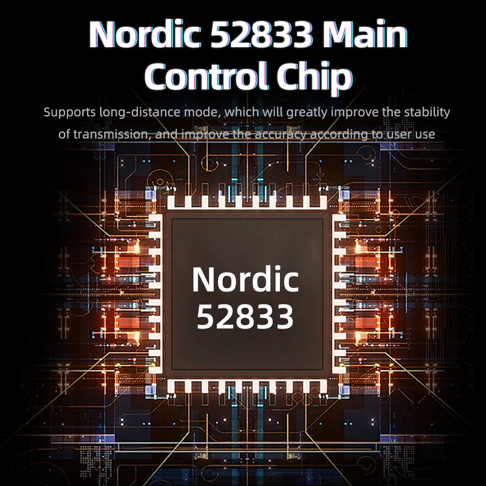 DAREU-ratón PBT inalámbrico con cable, 4KHz, trimododo, 2,4G, PAW3395, 26000 DPI, RGB, 6 botones programables, recargable para PC, portátil y Gamer - imagen 5