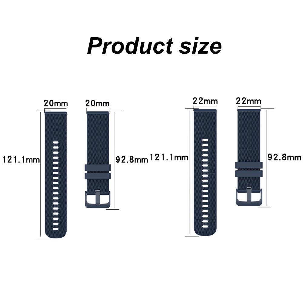 Correa deportiva de silicona de dos tonos para COROS PACE 3 PACE2 Band para COROS APEX 2 Pro 42mm 46mm reemplazar pulsera 20mm 22mm cinturón de muñeca - imagen 3