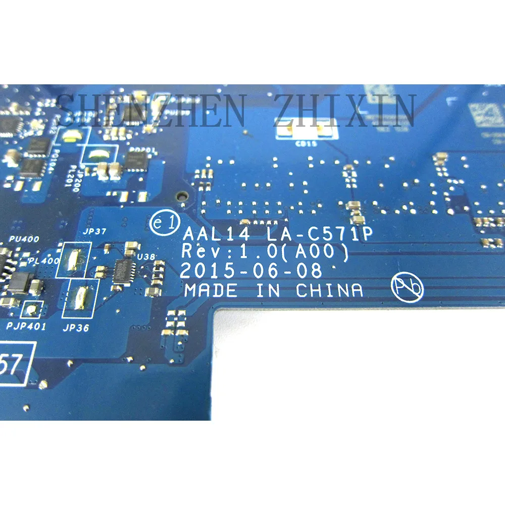 Yourui para la placa base del ordenador portátil Dell 15 5000 5452 5552 con CPU SR29E N3700 CN-0F77J1 0F77J1 F77J1 nuevo AAL14 LA-C571P - imagen 3