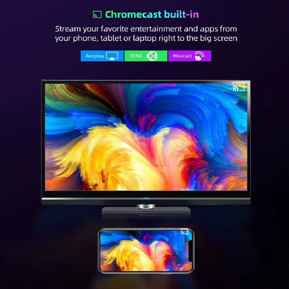 Smart TV Box Q10 Android14 Smart Home Allwinner H313 Quad Core Dual Wifi 2.4G $5G BT AV1 Ram 4GB 8GB 128GB Reproductor multimedia de transmisión - imagen 4