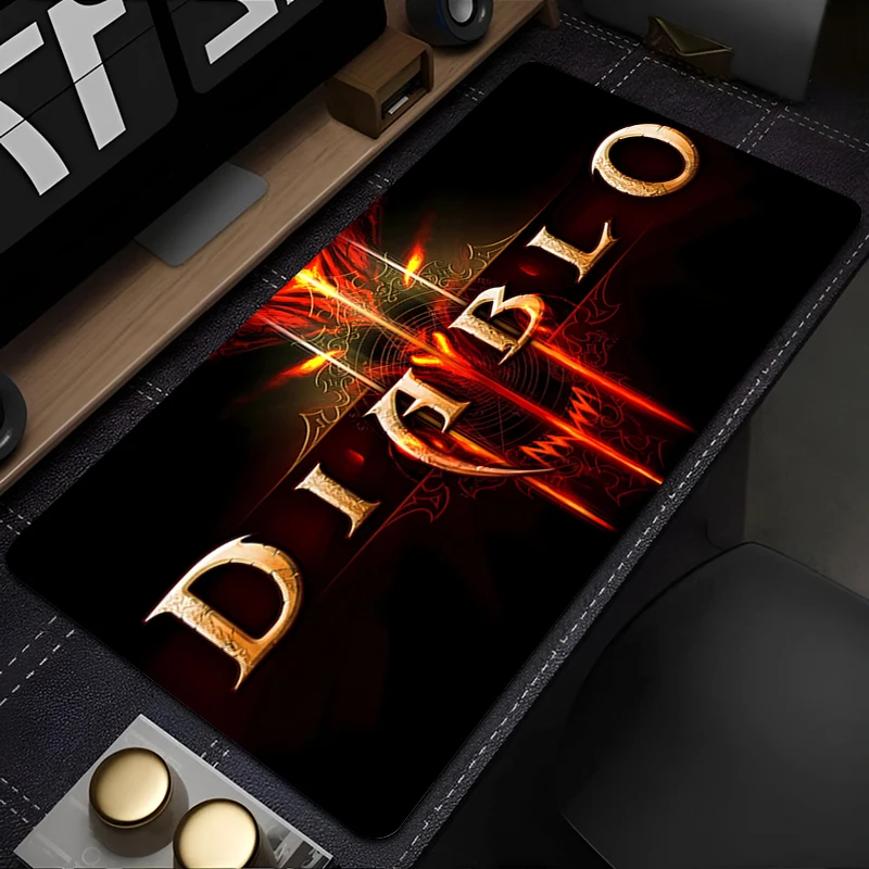 Alfombrillas de ratón D-diablo 4, alfombrilla protectora para escritorio, alfombrilla para ratón para juegos, decoración de mesa de oficina, teclado, alfombrilla larga, alfombrillas para jugadores de ordenador de dibujos animados - imagen 5