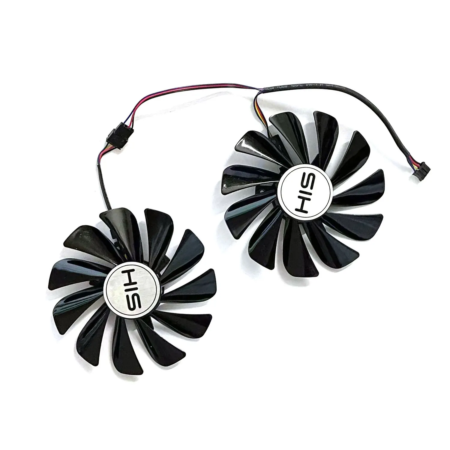 Nueva tarjeta gráfica 95MM 4PIN CF1010U12S adecuada para HIS Radeon RX5700 5700XT IceQ X2 - imagen 5