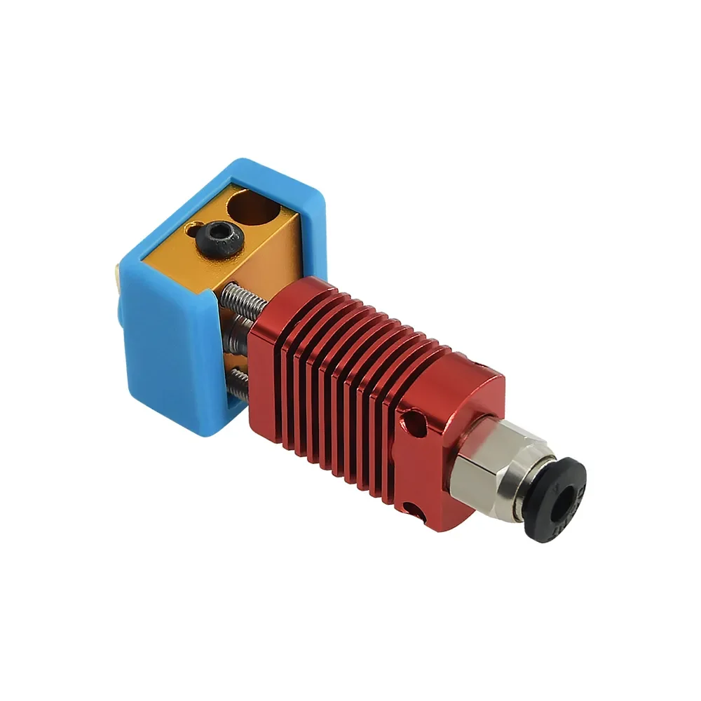 Kit Hotend extrusor ensamblado MK8 para cabezal de impresión Ender 3 CR-10 MK8, boquilla de latón, bloque calefactor de aluminio, piezas de impresora 3D - imagen 2