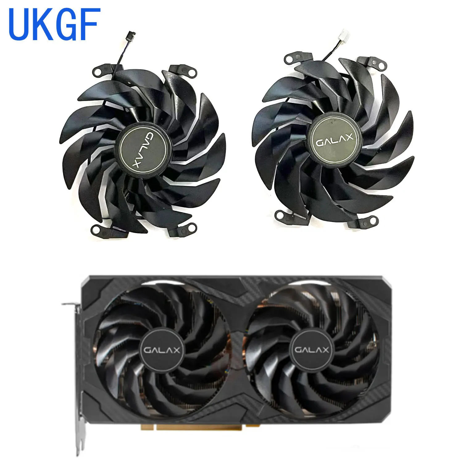Nuevo CFM10012H12SPA GFY10015H12SPA 4 pines 6 pines 100MM adecuado para GALAXY GeForce RTX3060ti 3070 3070ti GDDR6X PLUS OC