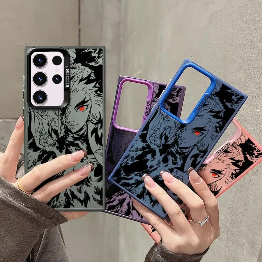 Funda de teléfono Ghost Japan Anime para Samsung Galaxy S25 S23 S22 Ultra S20 S21 S23Ultra S25Ultra S24 FE Note 20 Ultra Soft Shell S22 - imagen 3