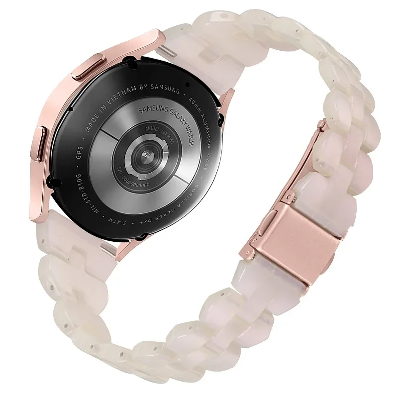 Correa de resina para Samsung Galaxy Watch 6/5/4, pulsera clásica de 40, 44mm, 6/4, 43, 47mm, 5Pro, 45mm - imagen 2