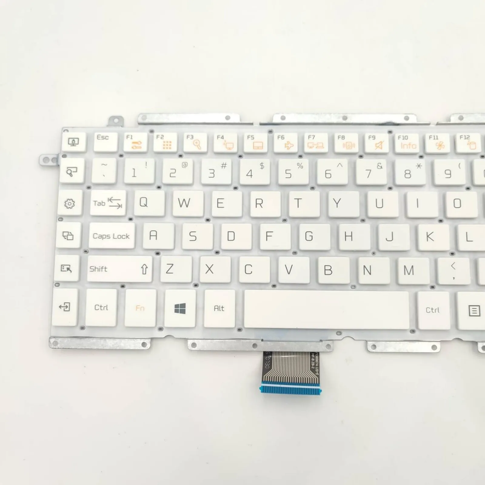 LG Z360용 미국 레이아웃 LG Z36 ZD360-GH60K 13Z93 ZD360 13Z935 13Z930 V138967AK1 V138967AS1 노트북 키보드 화이트 - imagen 2