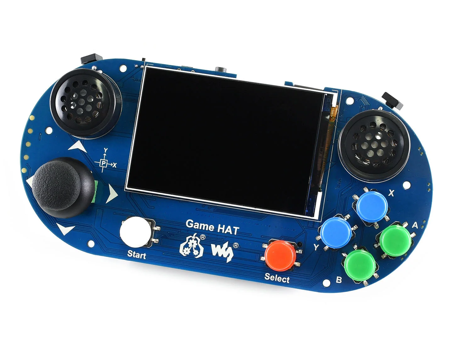 Consola de videojuegos Waveshare para Raspberry Pi, pantalla IPS de 3,5 pulgadas, 480x320, material acrílico, compatible con Recalbox/Retropie