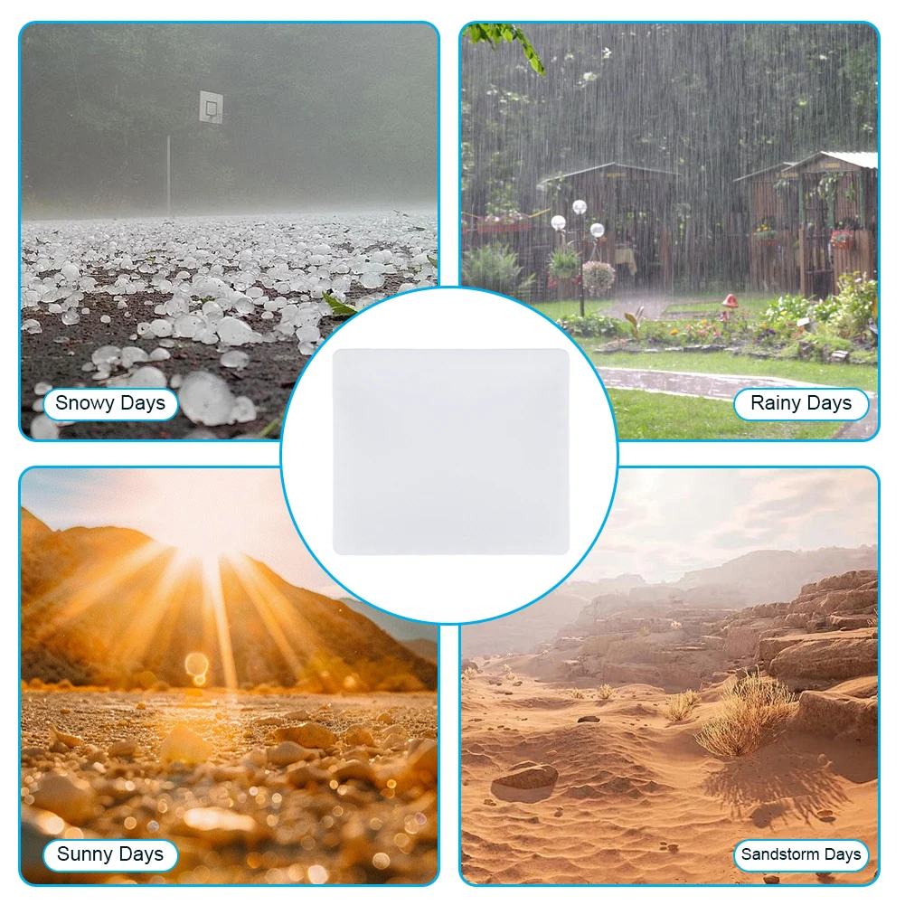 Para Starlink Mini funda protectora de silicona Protector fuerte montaje con ventosa cubierta protectora impermeable Accesorios - imagen 4