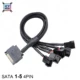 SATA 1-5 4pin 3pin