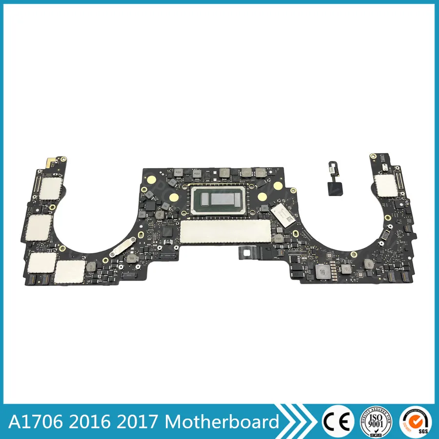 Placa base probada para ordenador portátil, dispositivo con ID táctil i5 i7 para MacBook Pro Retina de 13 pulgadas, 2016G, 2017G, 1TB, 820-00923-A, A1706, 256, 512 - imagen 2