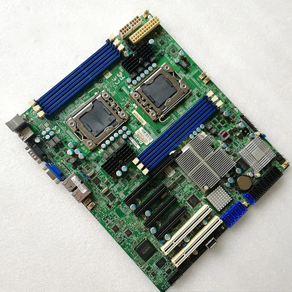 DDR3 SATA2 PCI-E 2.0 compatible con procesador Xeon serie 5600/5500 placa base de servidor X8DTL-6 - imagen 5