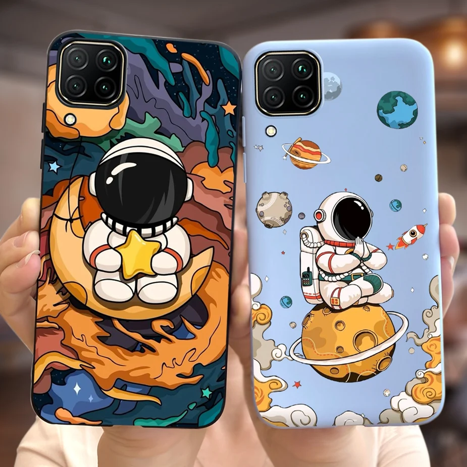 Funda de silicona blanda con dibujos animados para Huawei P40 Lite, carcasa trasera, parachoques, Nova7i, Nova 7i, P40Lite - imagen 2