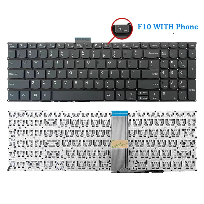Nuevo teclado ORIGINAL para ordenador portátil LENOVO Ideapad 5-15IIL05 5-15ARE05 5-15ITL05 5-15ALC05 - imagen 5