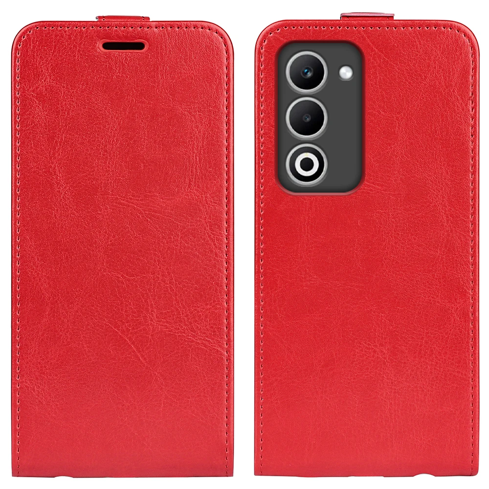 Para OPPO A5 5G Funda de cuero con tapa Funda suave Cartera vertical Ranura para tarjeta de crédito de cuero para OPPO A5 5G - imagen 2