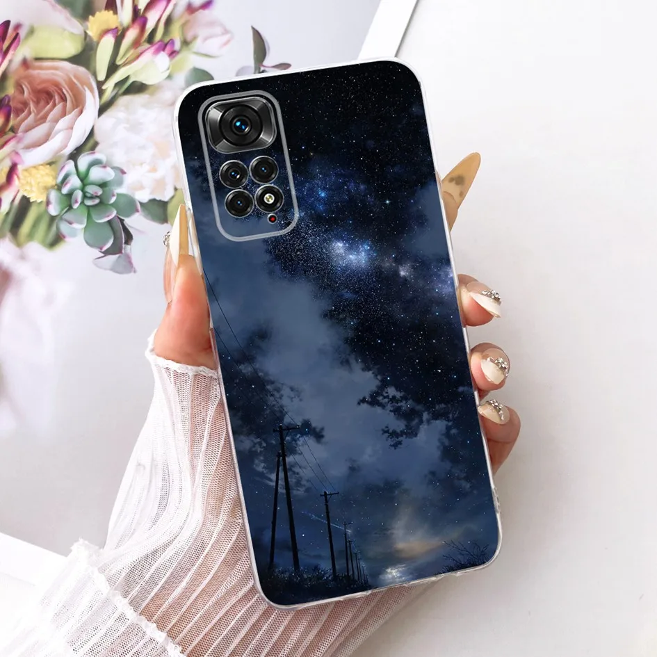 Para Xiaomi Redmi Note 11 Pro Plus funda transparente de silicona suave TPU contraportada para Xiaomi Redmi Note 11 Pro Note11 11S 4G Coque - imagen 4
