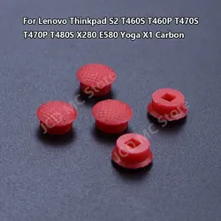 Para Lenovo Mouse portátil puntero pista tapa de punto rojo para Thinkpad S2 T460S T460P T470S T470P T480S X280 E580 Yoga X1 carbono