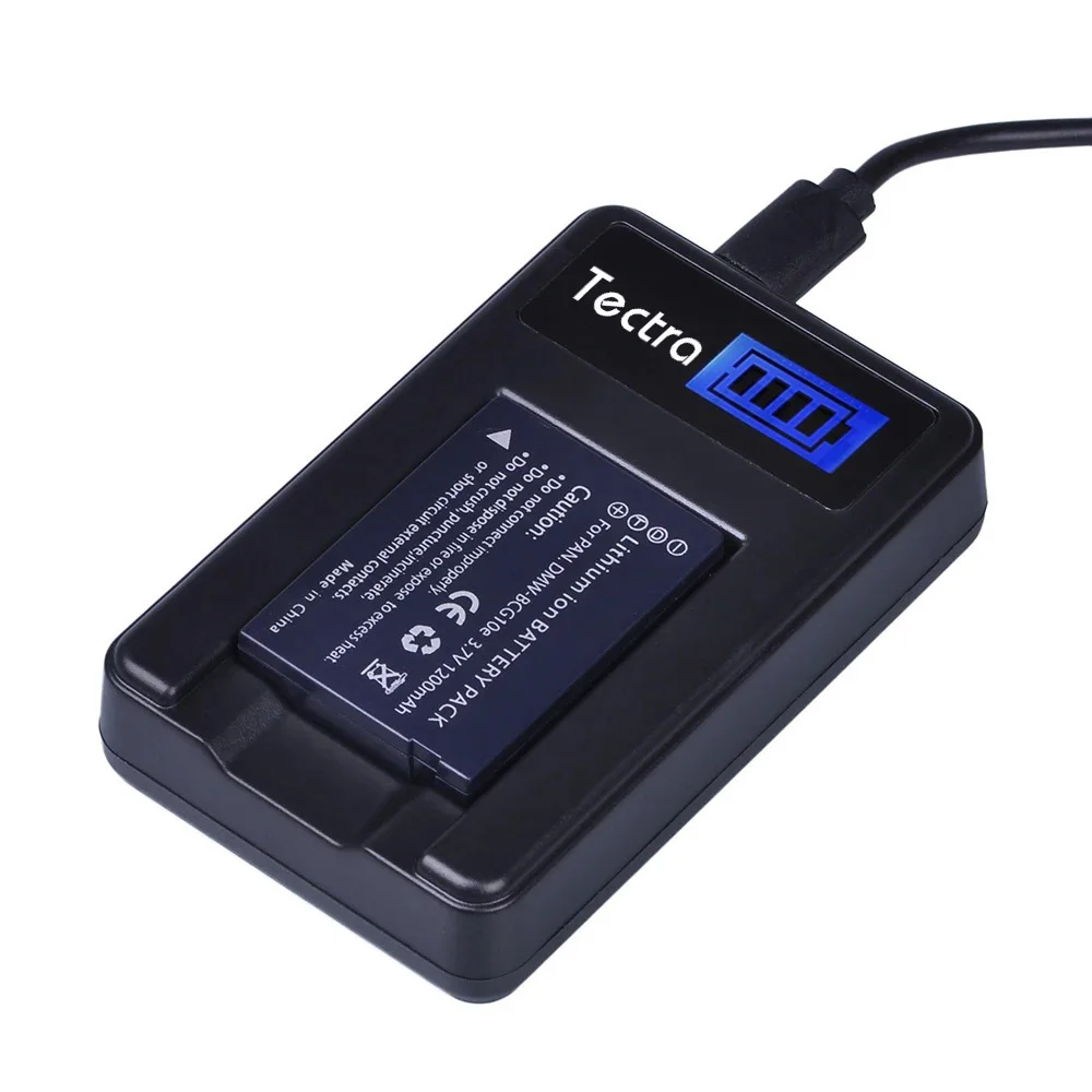 DMW-BCG10 DMW-BCG10E DMW-BCG10PP Battery/LCD Charger for Panasonic Lumix DMC-3D1,DMC-SZ8,DMC-TZ6,DMC-TZ7,DMC-TZ8,DMC-TZ20 - imagen 5