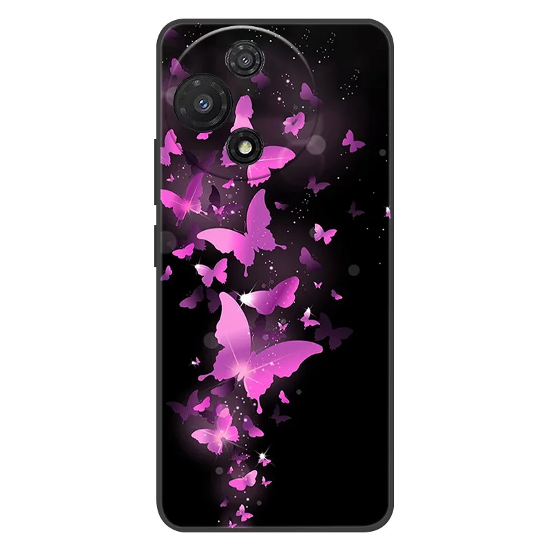 Para TCL 60 5G funda TCL60 pintura de mármol suave mate funda trasera de silicona para TCL 60 5G T521H carcasa de teléfono de cobertura completa - imagen 3
