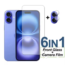 Cristal Templado iPhone 16 – Protector de Pantalla