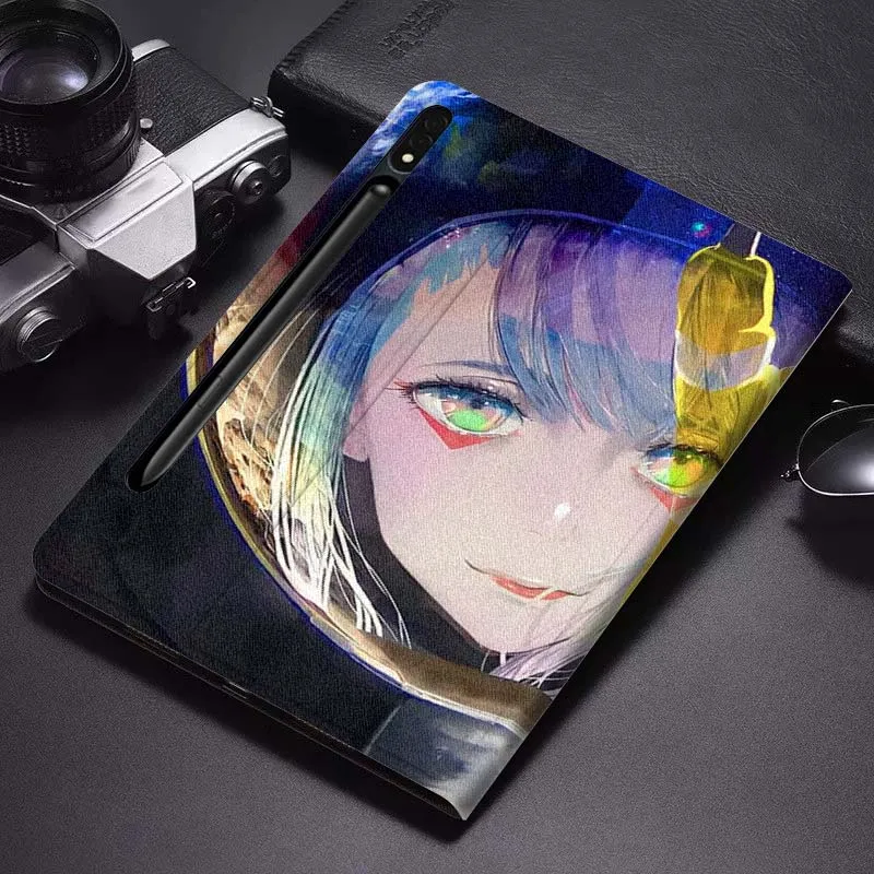 C-Cyberpunk Edgerunners Lucy para Samsung Galaxy Tab S7 S8 S9 S10 11 12,4 13,1 FE Plus Lite pulgadas funda para tableta - imagen 4