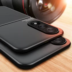 Para OnePlus ACE 5 Ultra funda ELVEV piel táctil esmerilado PU cuero TPU borde succión cubierta del teléfono