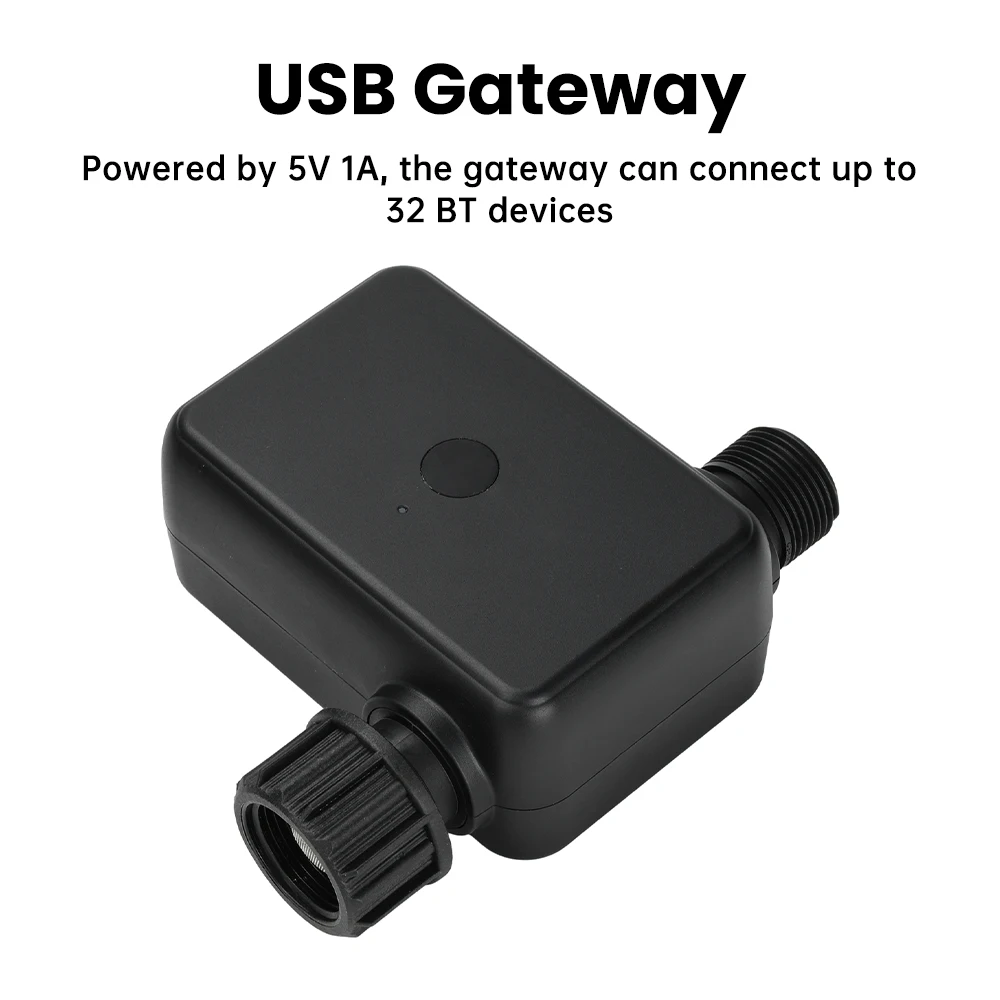 Válvula de agua automática, sistema de riego inteligente, interruptor de Control de riego temporizado, controlador de riego automático para césped y patio para Tuya - imagen 5