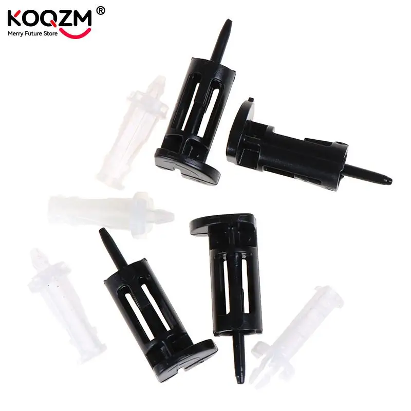 Sujetador de disipador térmico de CPU 775/1156, ventilador de refrigeración de PC con hebilla de empuje de plástico para Intel, pie de ventilador de Pin de montaje de CPU, 4 Uds./lote - imagen 5