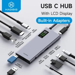 Hub USB-C HDMI Ethernet Gigabit PD para MacBook iPad
