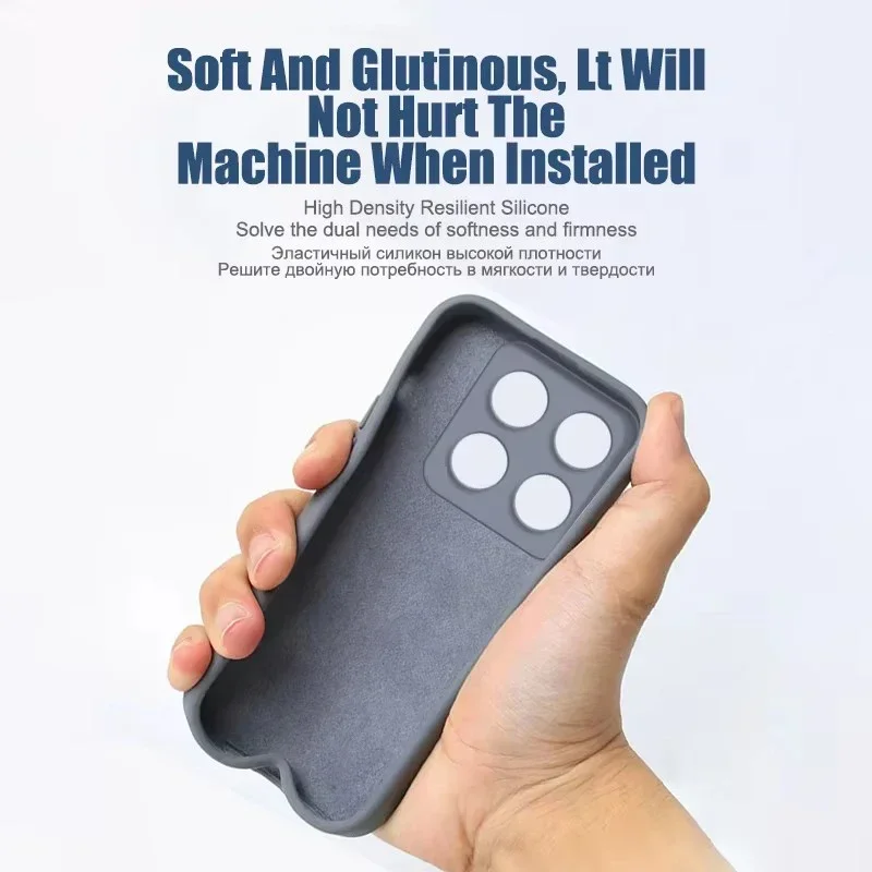 Funda Mi 14T Mi14T Pro, fundas de teléfono suaves de silicona líquida originales para Xiaomi Mi 14T Mi14T Pro Mi 14 T Pro, accesorios Xiaomi - imagen 5