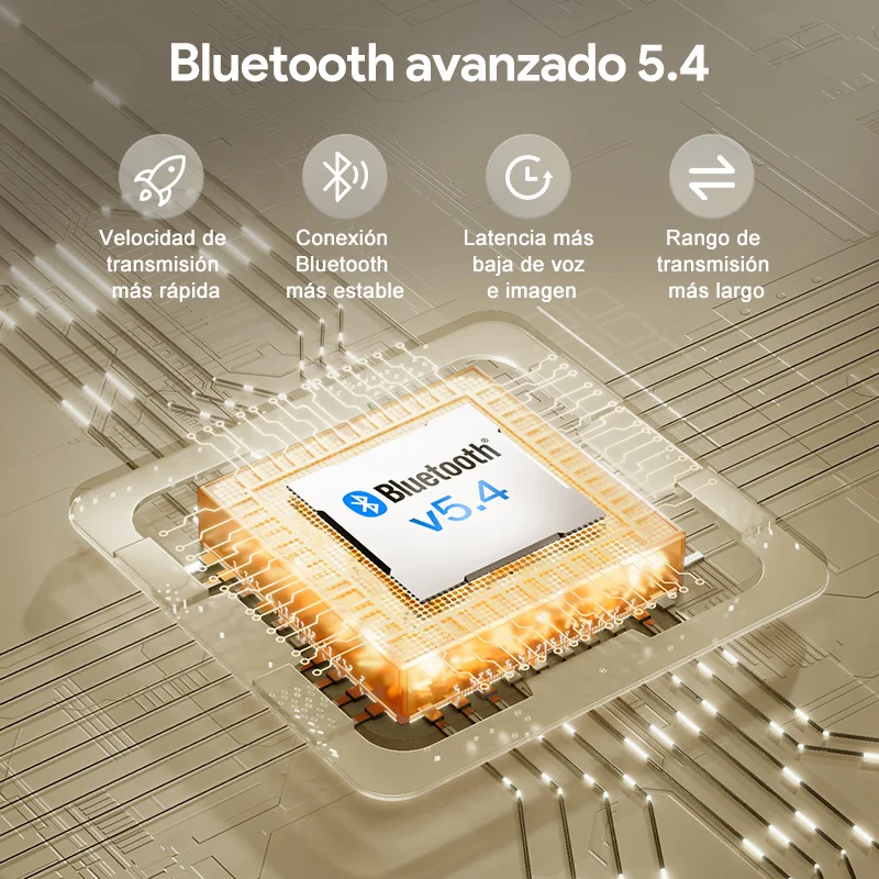 QCY-auriculares inalámbricos H3 ANC, cascos por encima de la oreja con Bluetooth 5,4, Audio de alta resolución, 43dB, híbridos, cancelación activa de ruido, 60H