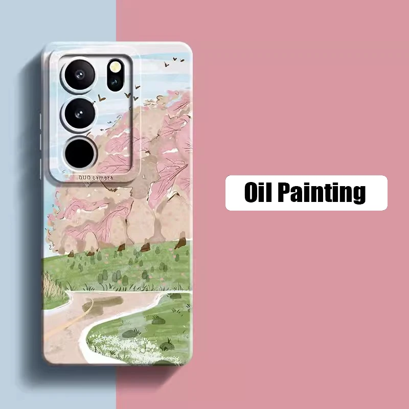 Funda con pintura al óleo de Van-Gogh para Samsung Galaxy S24 S23 Ultra S22 Plus S21FE A16 A15 A35 A55 A14 A34 A54 A53 A52 A33 A32 A13 - imagen 2