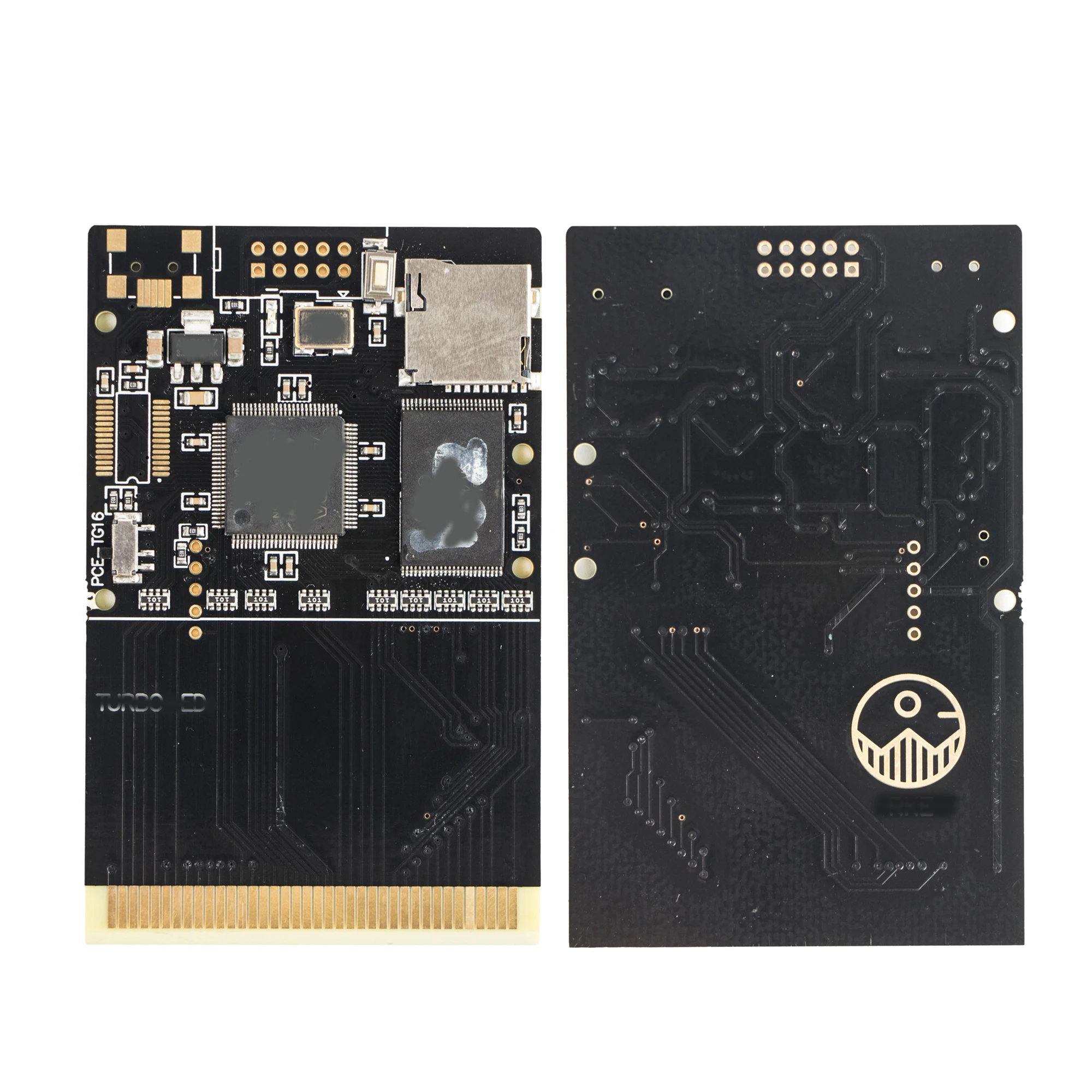 Tarjeta de juego PCE, unidad Flash TURBO, tarjeta de memoria, archivos de juego NTSC/Pal para consolas de juegos PC-Engine Turbo GrafX