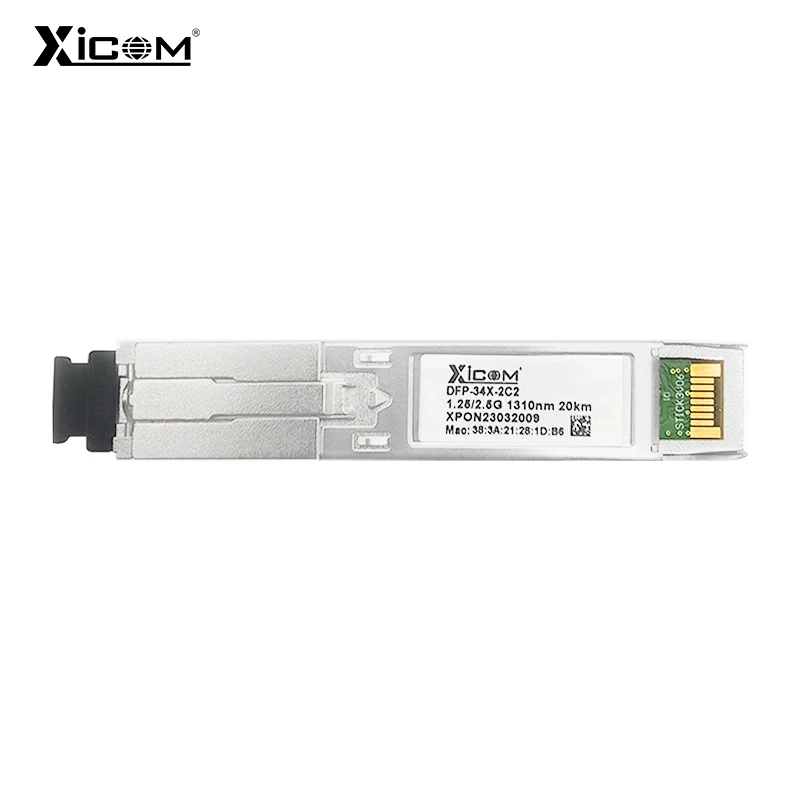 XPON Stick SFP ONU 1,25G/2,5G con conector MAC SC 1310nm/1490nm DDM Pon módulo Ont 20KM módem OLT ONU MAC XPON = EPON/GPON - imagen 4